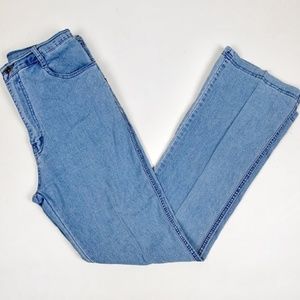 Light Blue Denim Boot Cut Jeans